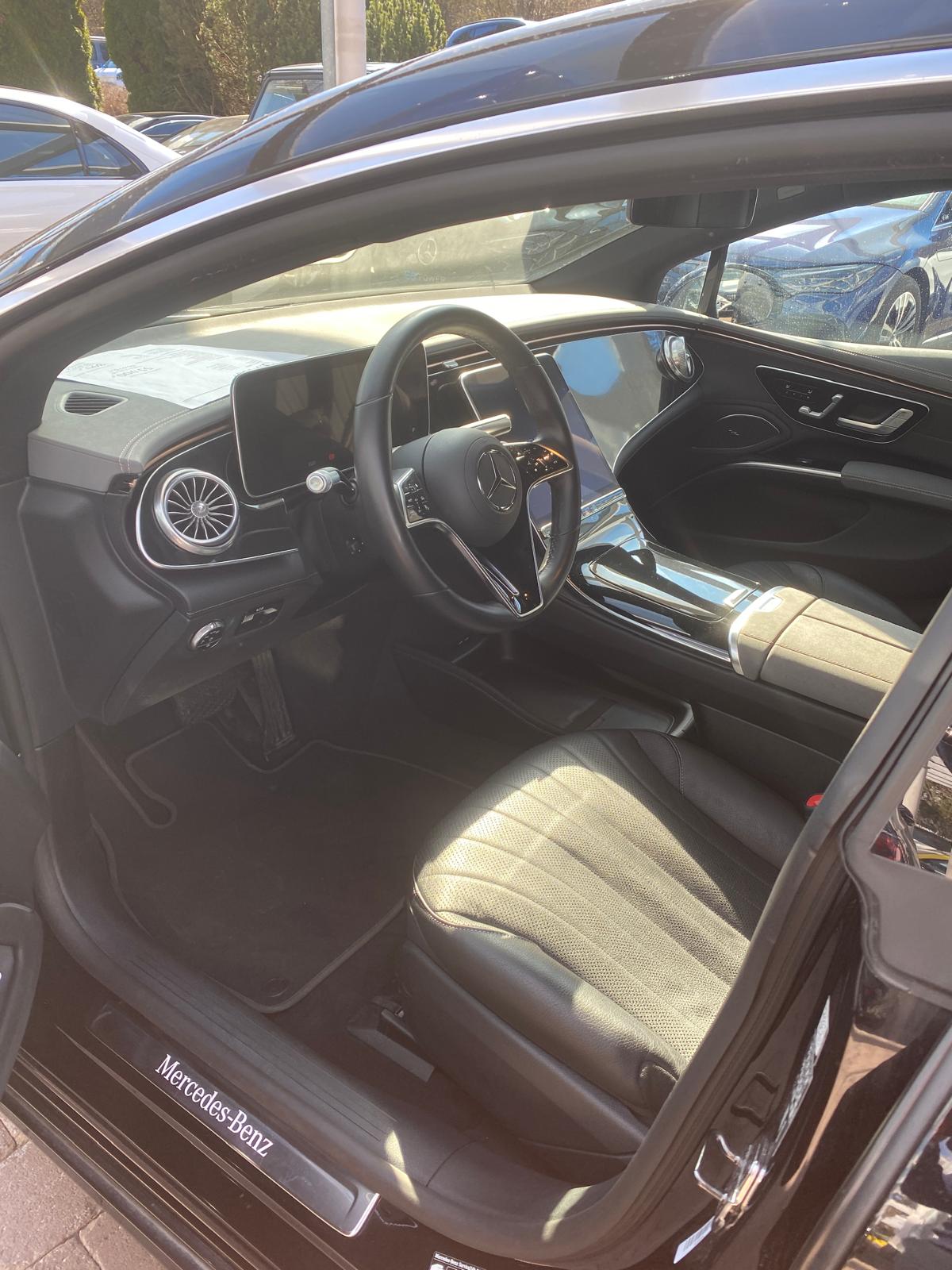 Mercedes EQS, intérieur avant